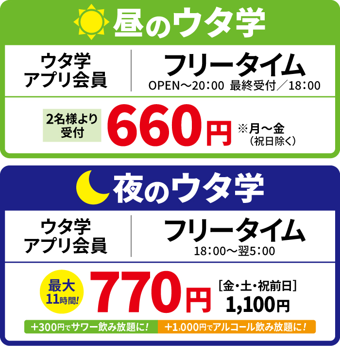 料金表