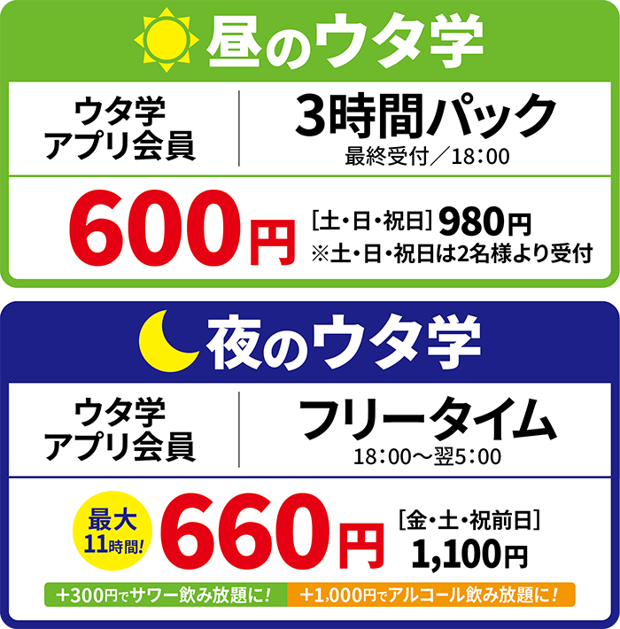 料金表
