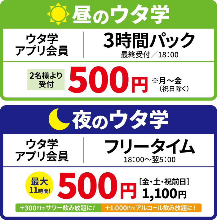 料金表