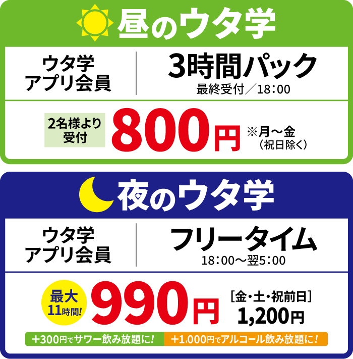 料金表