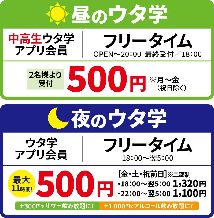 料金表