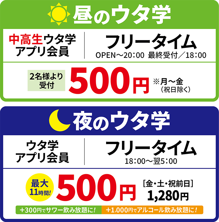 料金表