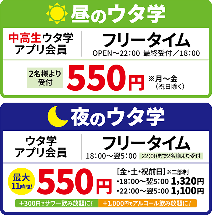 料金表